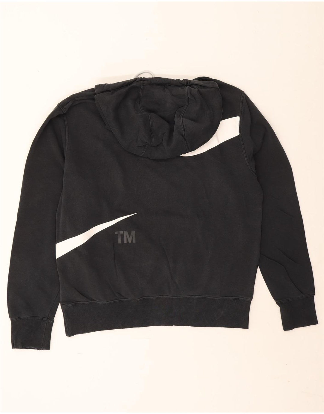 Nike Herren-Kapuzenpullover mit Grafik, mittelschwarz, Baumwolle