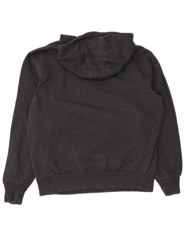 Ellesse Womens Graphic Hoodie Pullover UK 18 XL Grau Baumwolle