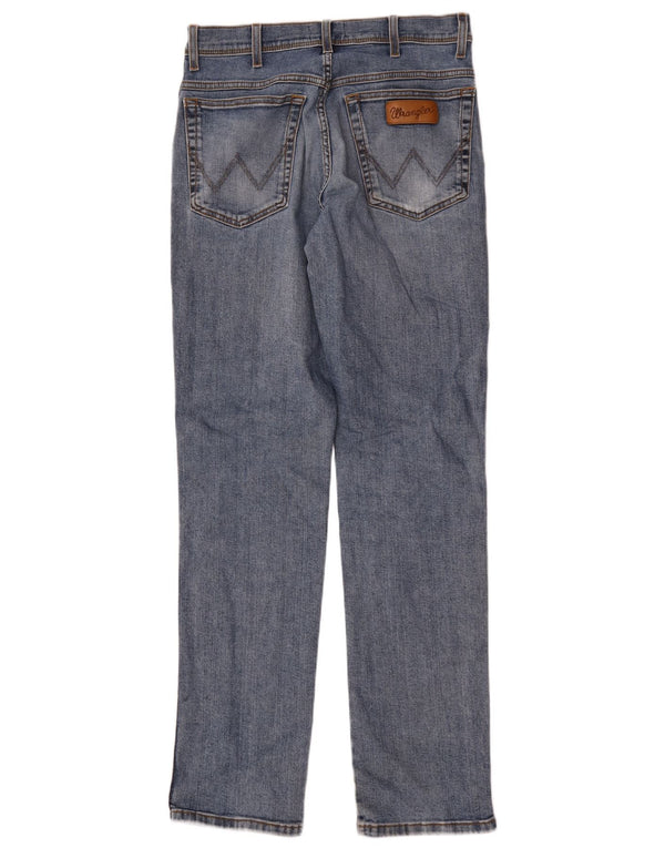Wrangler Herren Texas Straight Jeans W32 L34 Blaue Baumwolle