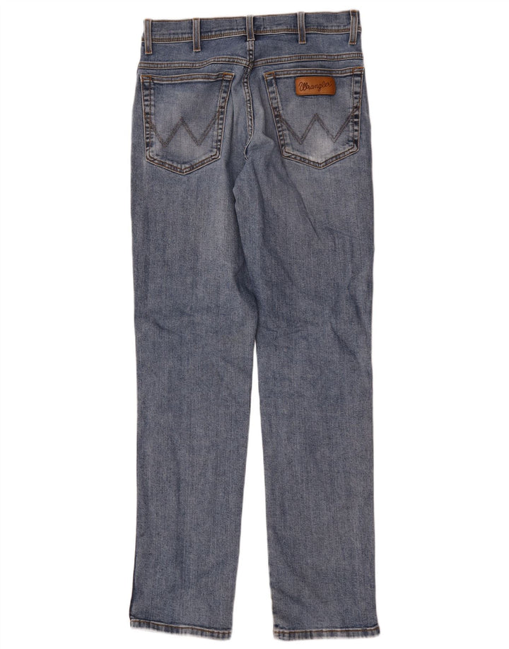 Wrangler Herren Texas Straight Jeans W32 L34 Blaue Baumwolle