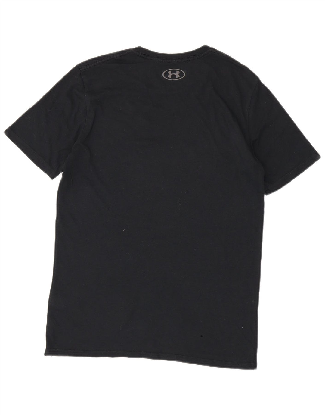 Under Armour Herren Heat Gear Graphic T-Shirt Top Small Schwarz Baumwolle