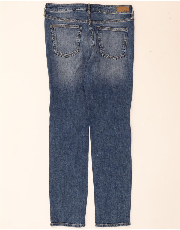 Fat Face Damen Slim Jeans UK 12 Medium W32 L30 Blaue Baumwolle