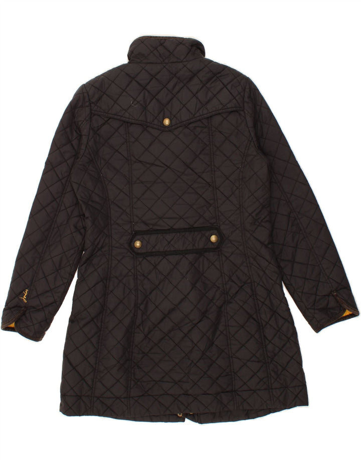 JOULES Damen Steppmantel UK 12 Medium Schwarz Polyamid
