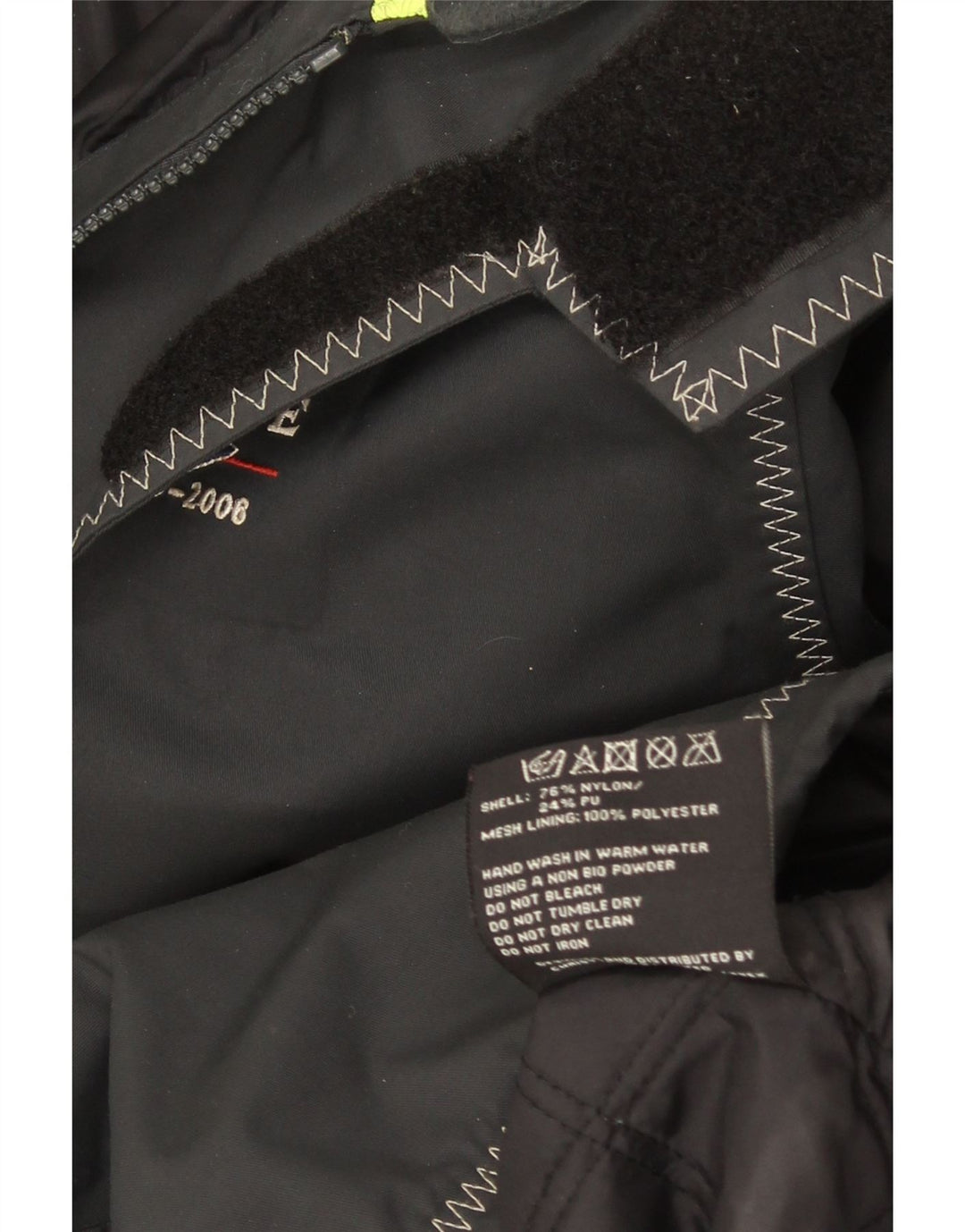 Musto Herren-Windbreakerjacke mit Kapuze, UK 40, Größe L, aus schwarzem Nylon