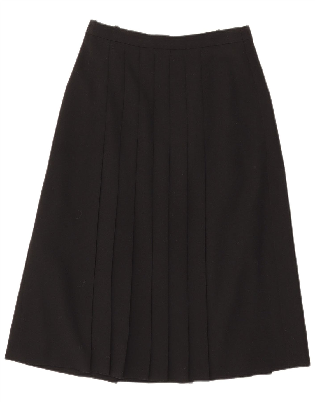 Del Mod Damen-Faltenrock mit hoher Taille, EU 38, Mittel W27, schwarzes Polyester