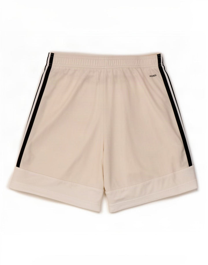 Adidas Herren Aeroready Sport Shorts Großes weißes Polyester