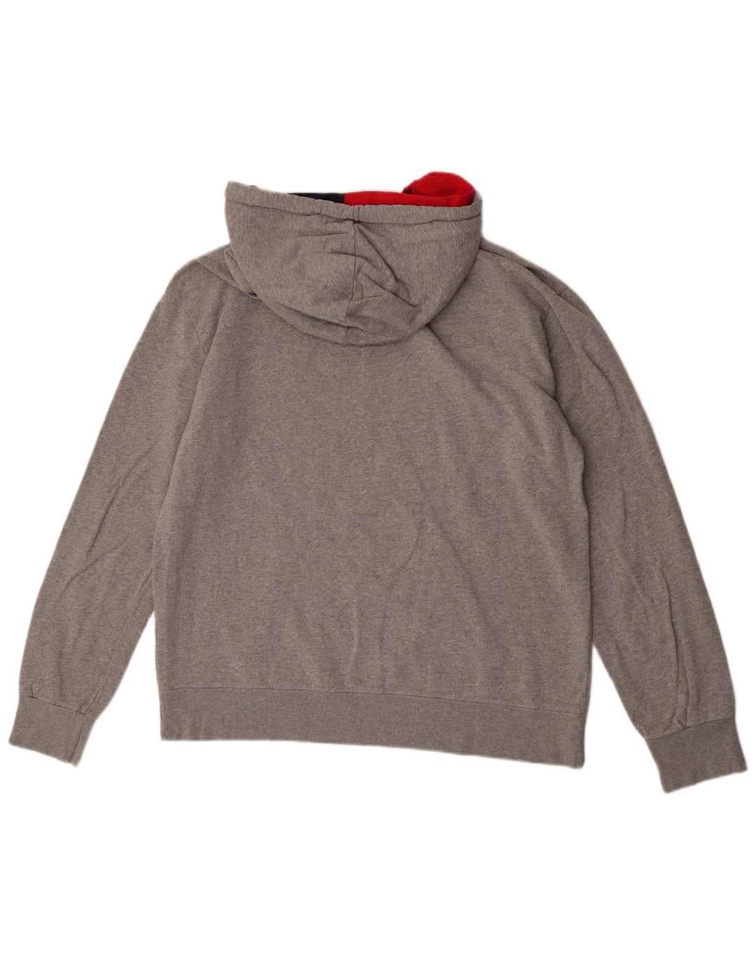 Converse Herren-Kapuzenpullover mit Grafik, groß, graue Baumwolle