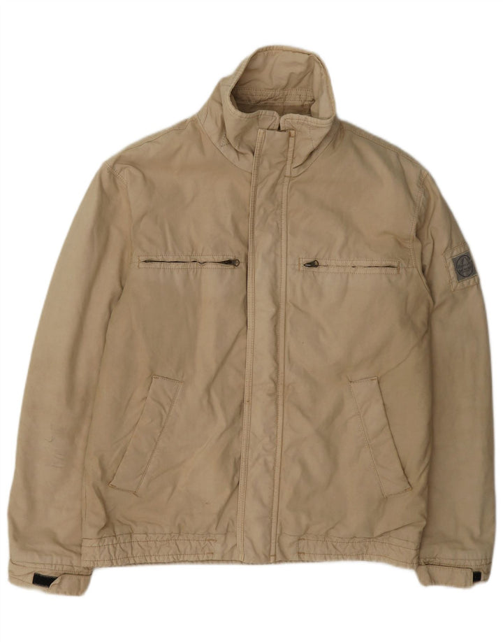 Murphy & Nye Herren-Utility-Jacke in normaler Passform, UK 38, mittelbeige Baumwolle