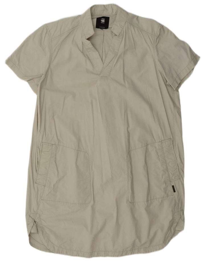 G-Star Damen Etuikleid UK 16 Large Grüne Baumwolle