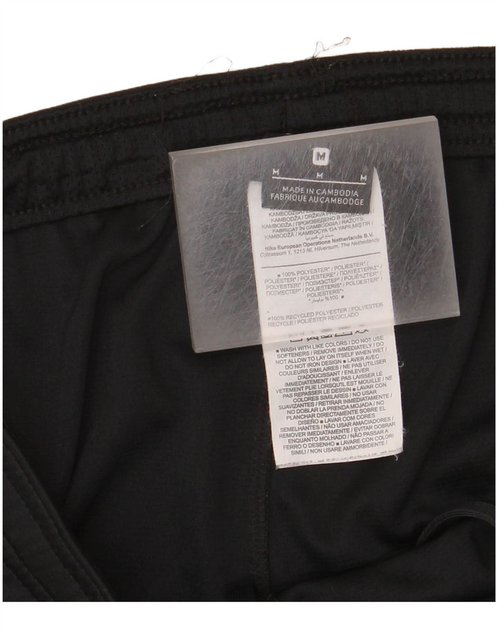 Nike Herren-Sportshorts, mittelgroß, schwarzes Farbblock-Polyester
