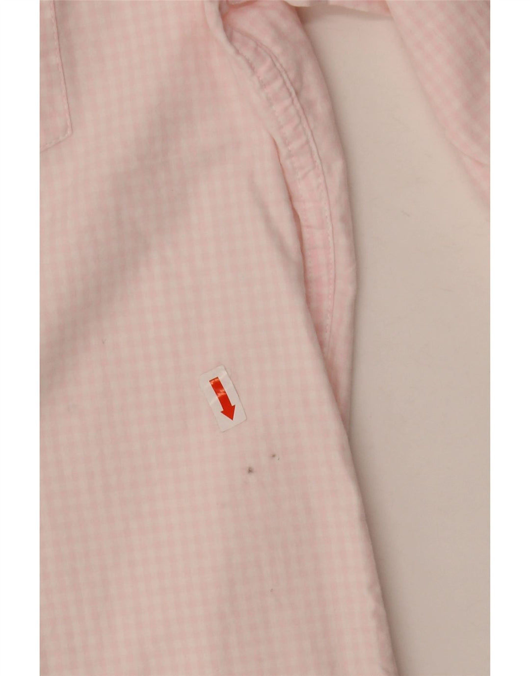 IZOD Slim-Fit-Hemd für Herren, groß, rosa Gingham-Baumwolle