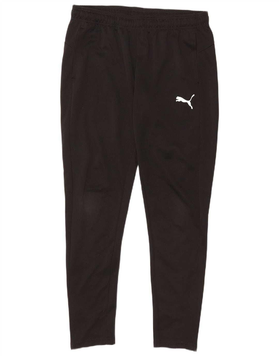 Puma Herren-Trainingshose, groß, aus schwarzem Polyester