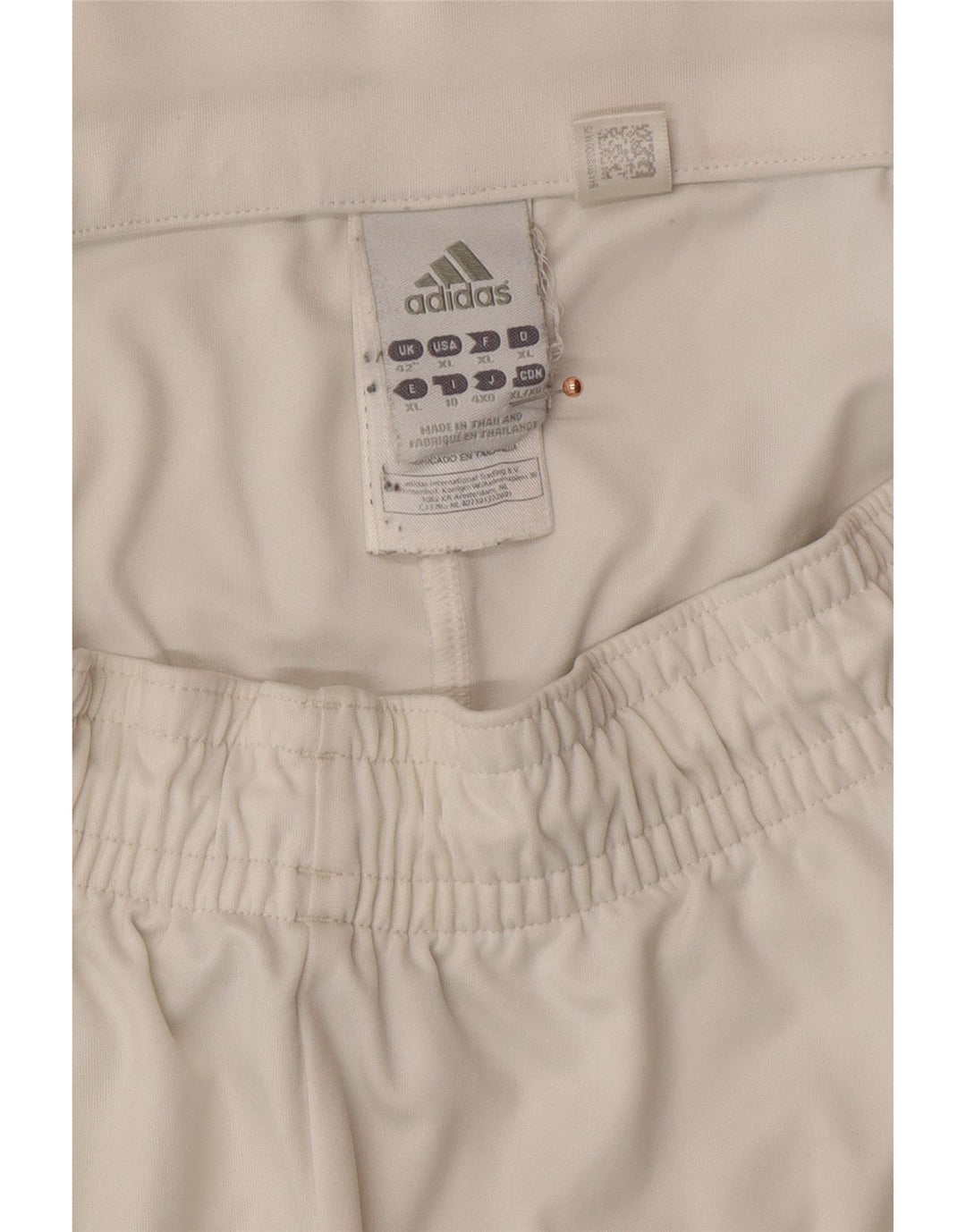 ADIDAS Herren FC Bayern München Sport Shorts UK 42 Large Weiß Colourblock