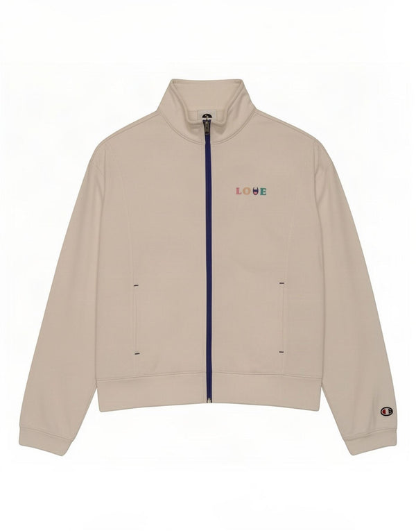 Champion Mädchen-Trainingsanzug, Top-Jacke, 15–16 Jahre, 2XL, weiße Baumwolle
