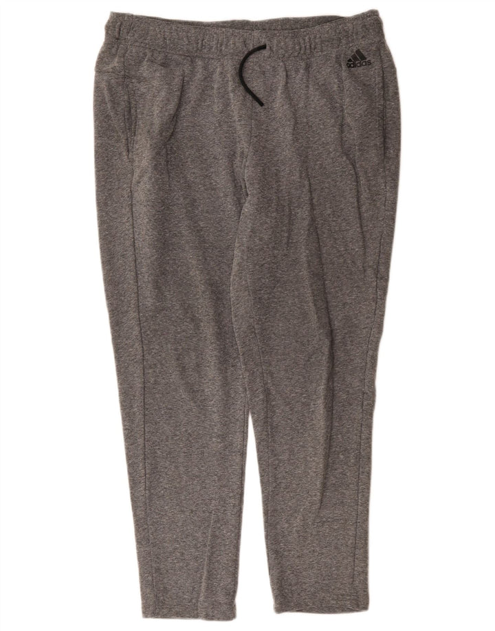 Adidas Herren-Trainingshose, Größe L, Grau