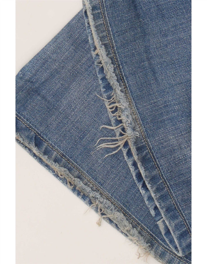 Diesel Damen Schlagjeans W29 L30 Blaue Baumwolle