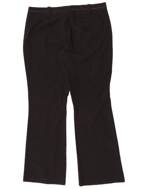 Mossimo Damen Bootcut-Hose US 14 XL W36 L32 Schwarz Polyester