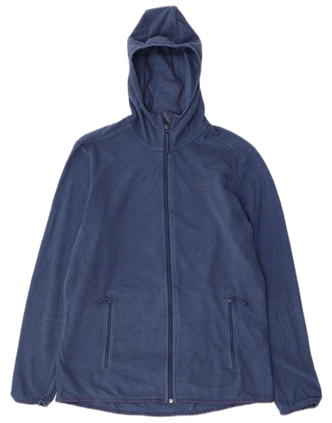 Jack Wolfskin Herren-Trainingsanzug mit Kapuze, Top-Jacke, UK 40, mittleres Marineblau