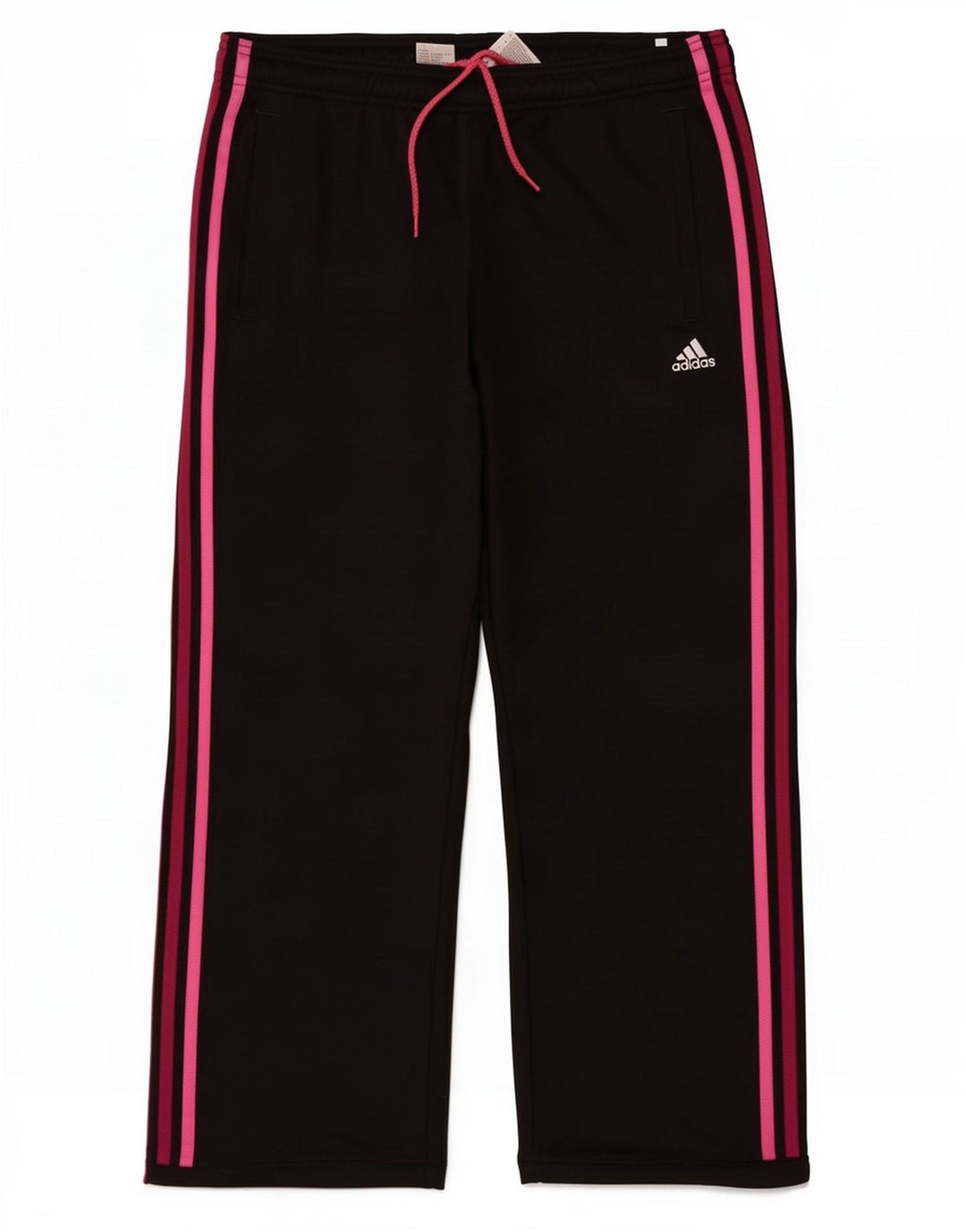 Adidas Damen Trainingshose UK 12 Medium Schwarz Polyester