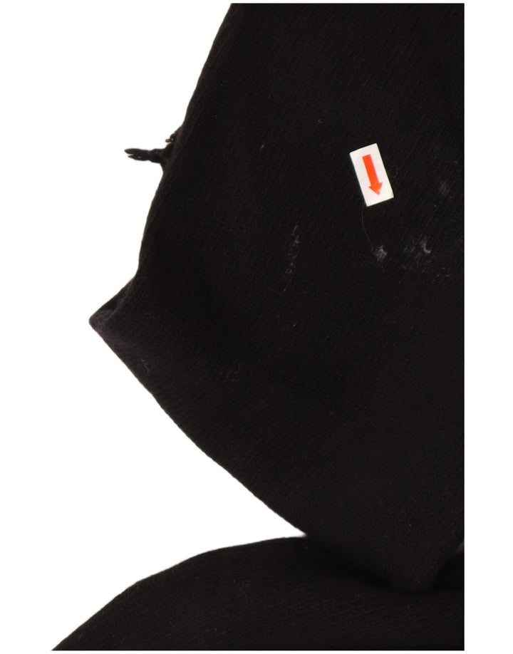 REPLAY Rollkragenpullover für Damen, UK 14, Größe L, schwarze Wolle