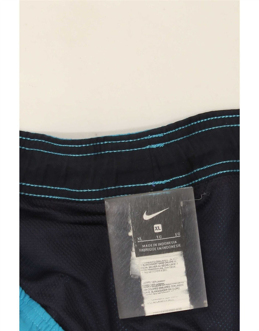 Nike Herren Badeshorts XL Blau Polyester