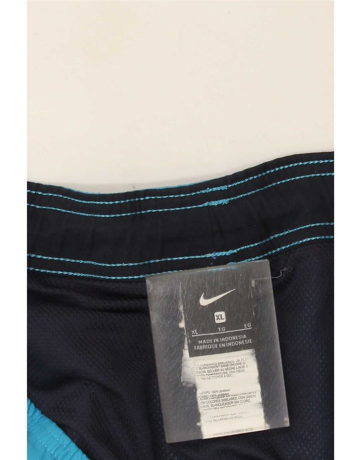 Nike Herren Badeshorts XL Blau Polyester
