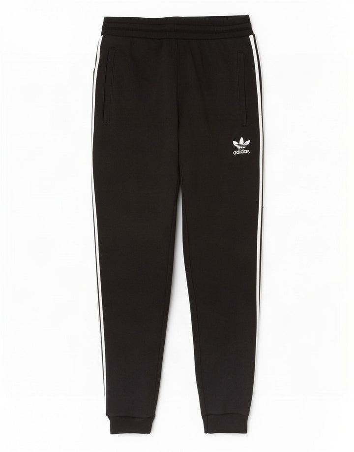 Adidas Herren-Trainingshose, Jogginghose, mittelschwarz, Baumwolle