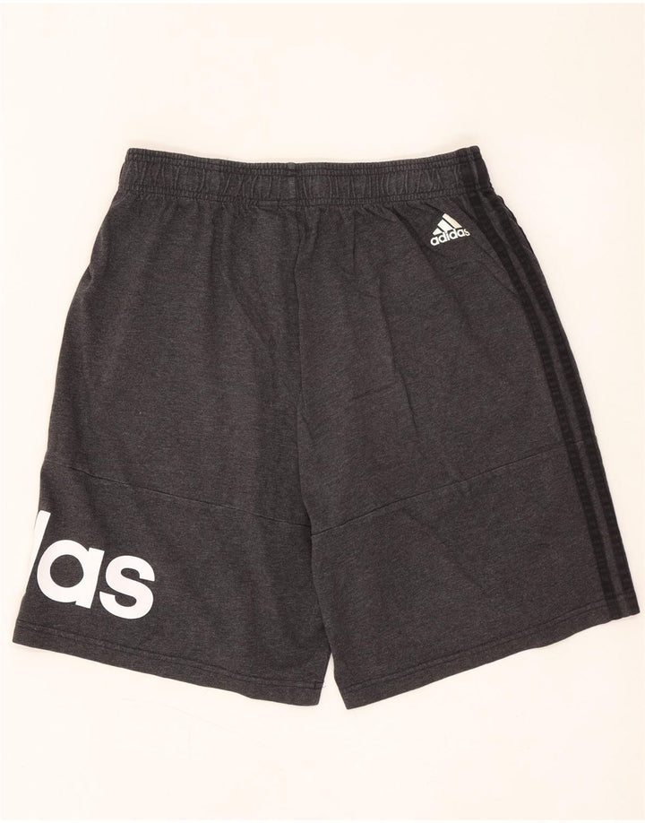 Adidas Herren Graphic Sport Shorts Große graue Baumwolle