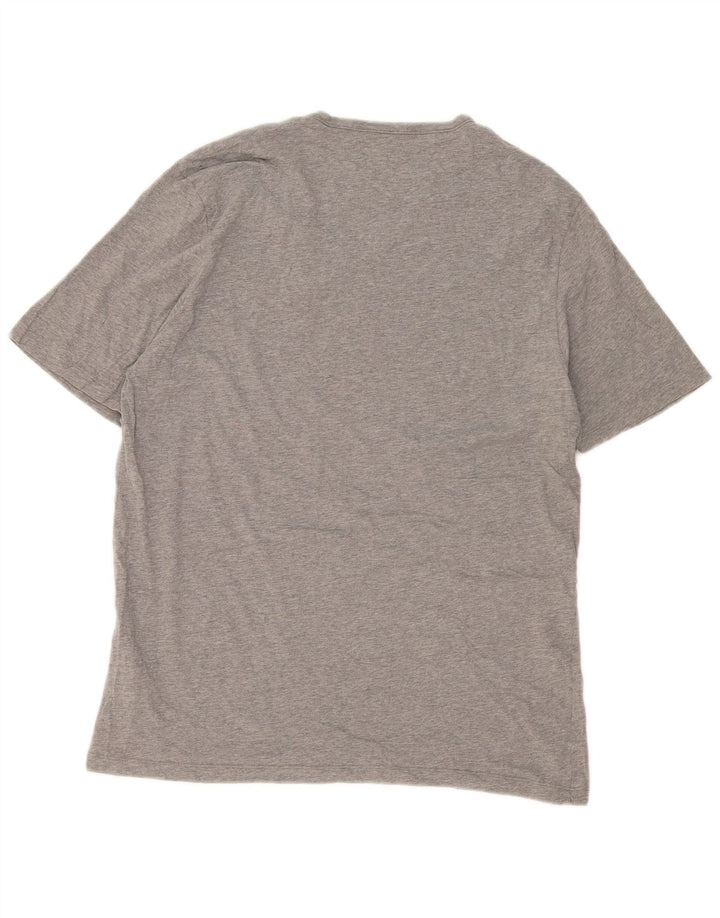 Hugo Boss Herren T-Shirt Top XL Grau Baumwolle