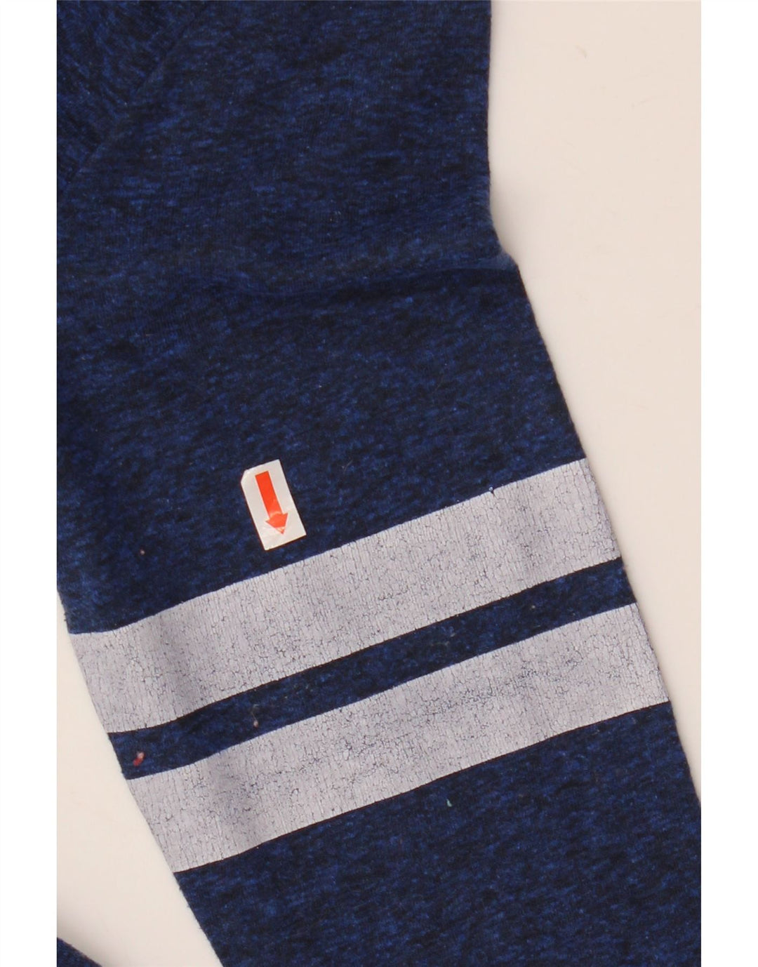 SUPERDRY Grafikoberteil für Damen, 3/4-Ärmel, UK 2 2XS, Marineblau, Polyester