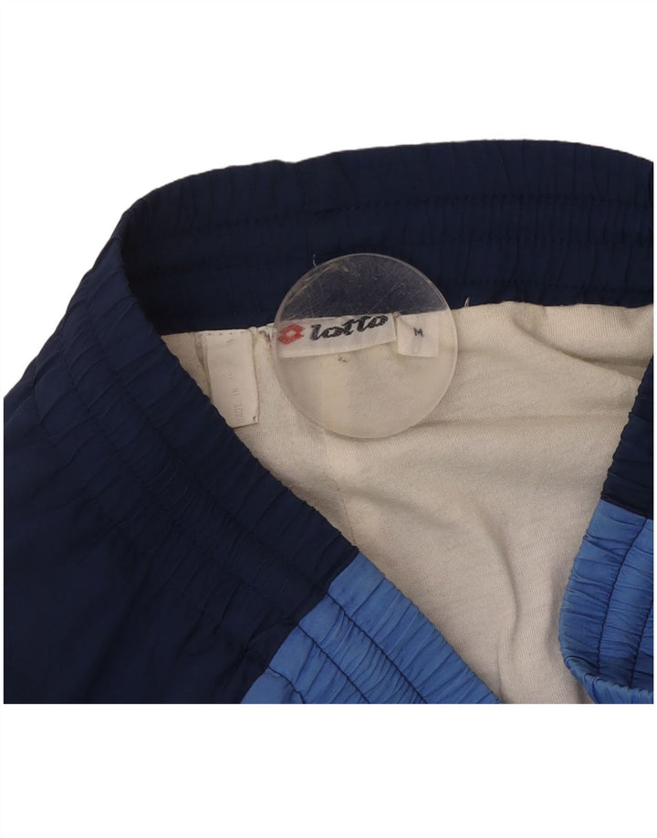 Lotto Herren-Trainingshose, Jogginghose, mittelgroß, Marineblau, Farbblock