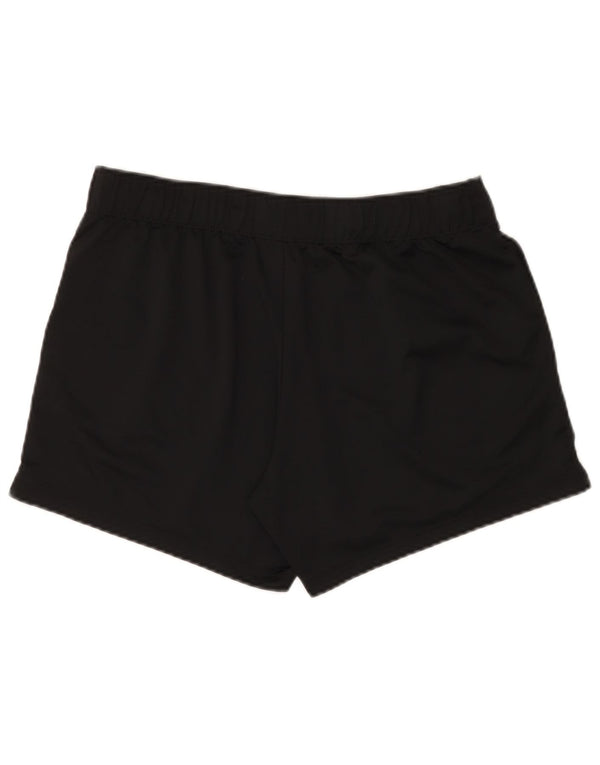 Nike Damen Dri Fit Sport Shorts UK 14 Large Schwarz Polyester