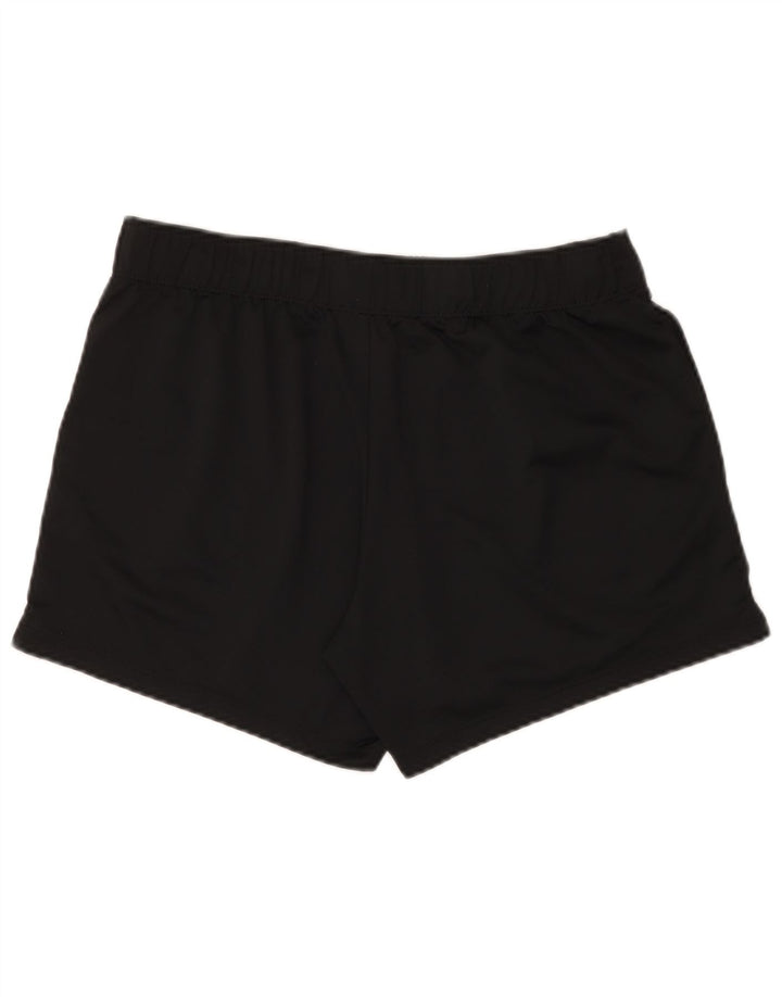 Nike Damen Dri Fit Sport Shorts UK 14 Large Schwarz Polyester