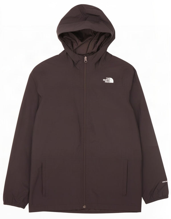 The North Face Jungen-Regenjacke mit Kapuze, 14–15 Jahre, XL, schwarzes Nylon