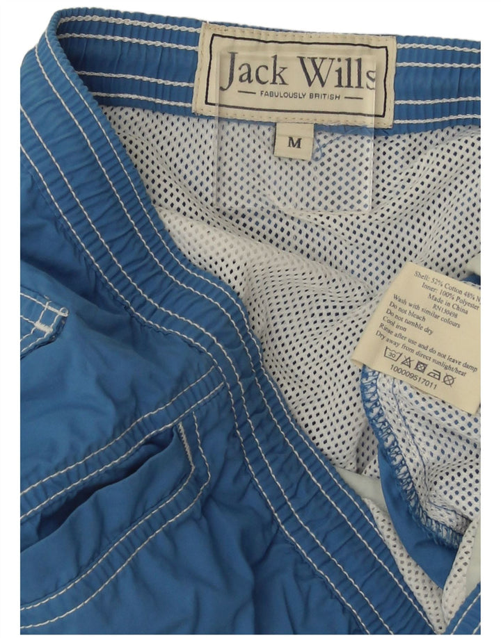 Jack Wills Herren-Badeshorts aus mittelblauer Baumwolle