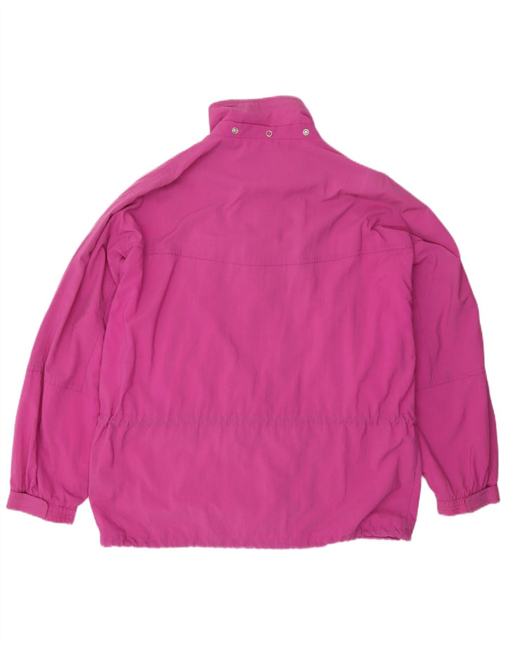 Diadora Übergroße Trainingsjacke für Damen, UK 14, Mittelviolett, Polyamid