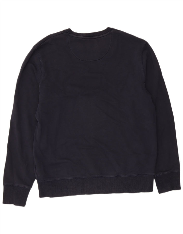 Lyle & Scott Herren Sweatshirt Pullover XL Marineblau Baumwolle
