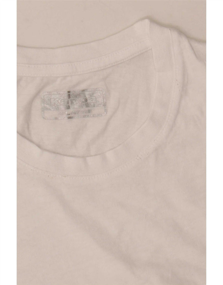 Kappa Herren T-Shirt Top XL Weiß
