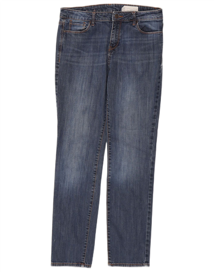 Esprit Damen Straight Jeans W30 L32 Blau