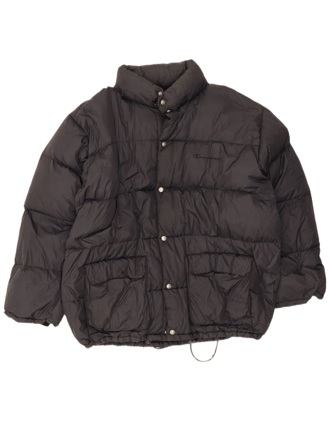 Champion Herren Wattierte Jacke UK 44 2XL Schwarz
