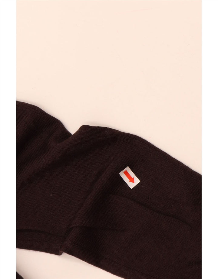 HOBBS Damen-Pullover mit U-Boot-Ausschnitt, UK 12, mittelbraune Schurwolle