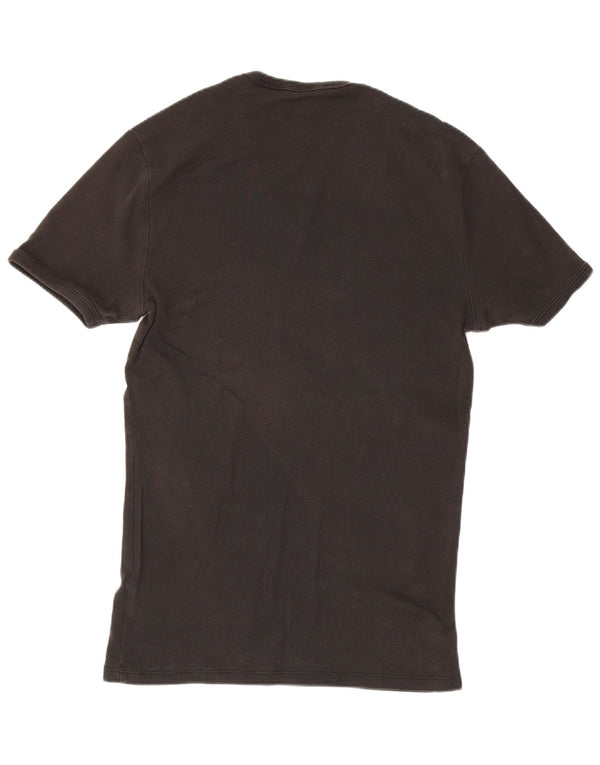 G-Star Damen T-Shirt Top UK 10 Small Schwarz Baumwolle
