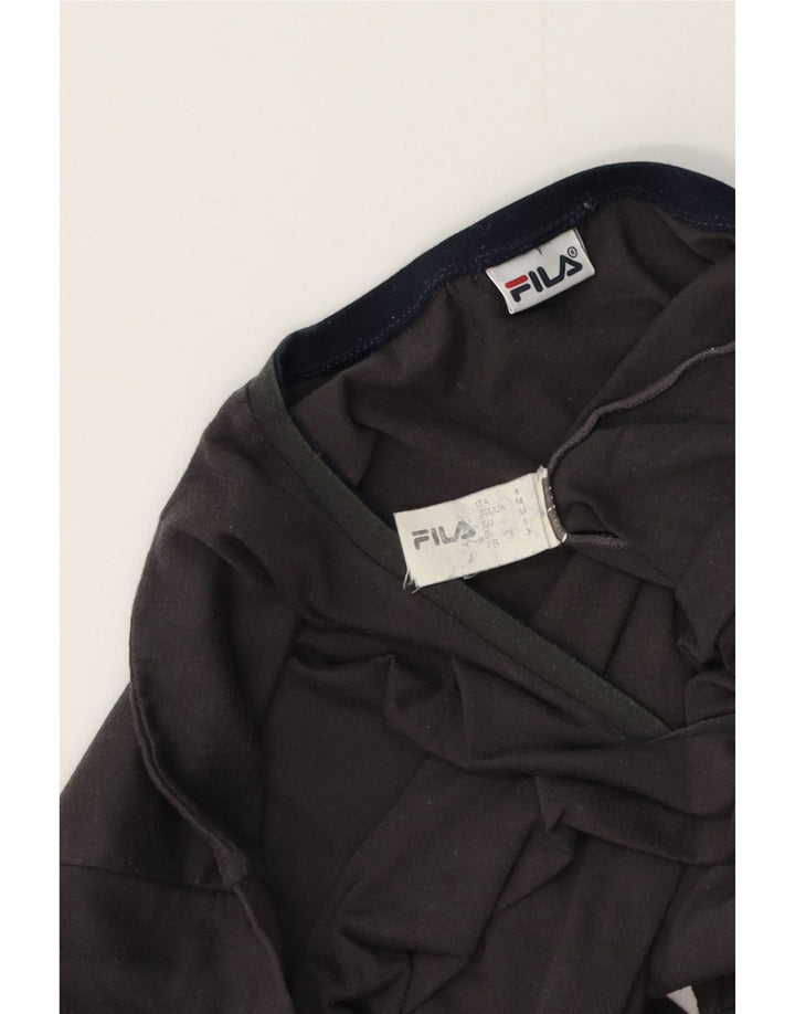 Fila Herren T-Shirt Top mittelgraue Baumwolle