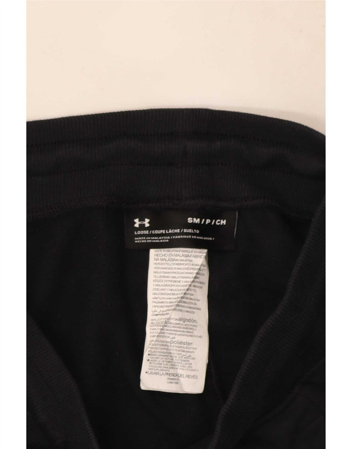 Under Armour Herren Capri-Trainingshose, Jogginghose, Größe S, Schwarz, Baumwolle