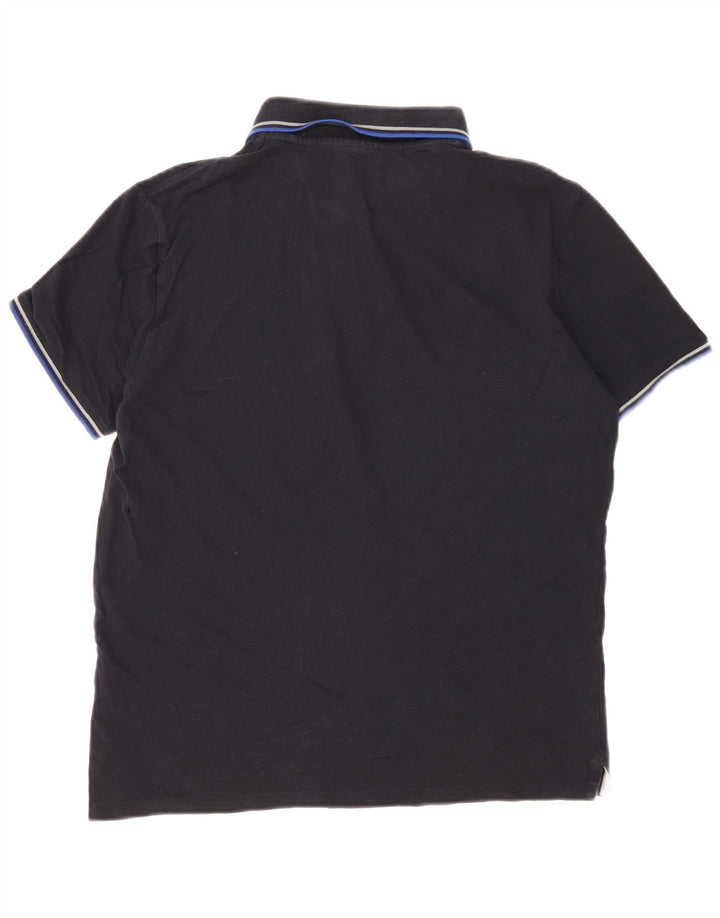Champion Herren-Poloshirt, mittelmarineblaue Baumwolle