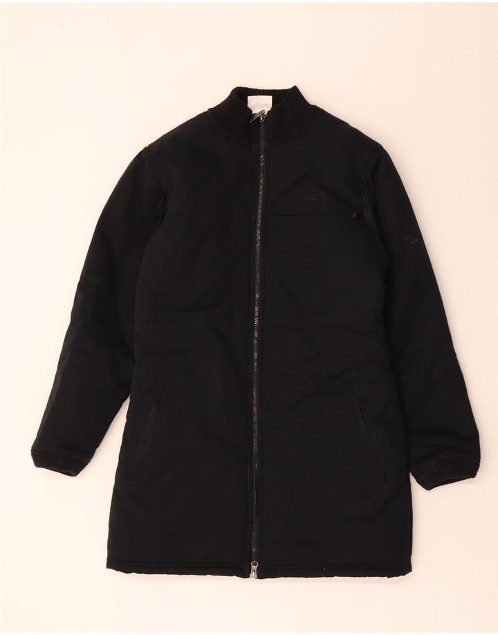 Reebok Damen Übergroßer gepolsterter Mantel UK 10 Small Schwarz