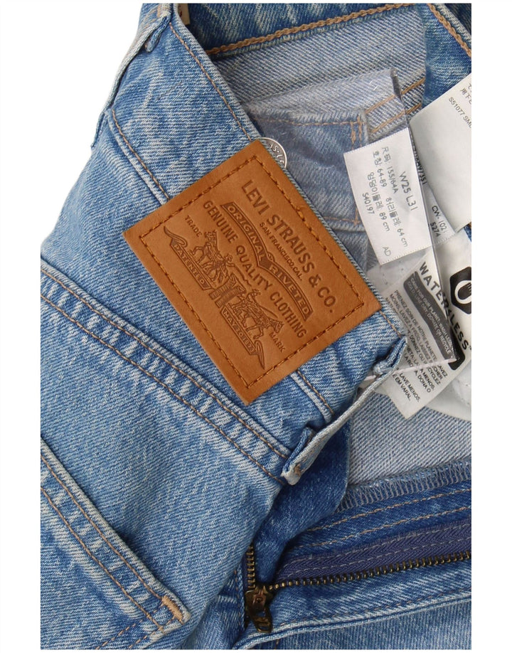 Levi's Damen Tapered Jeans W25 L27 Blaue Baumwolle