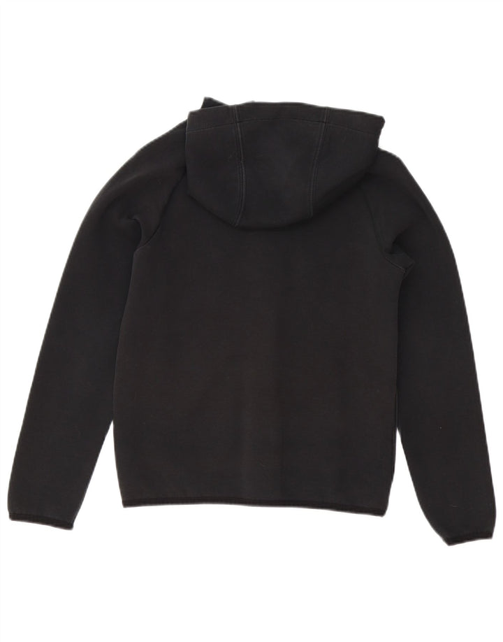 Puma Jungen-Kapuzenpullover mit Reißverschluss, 11–12 Jahre, Schwarz