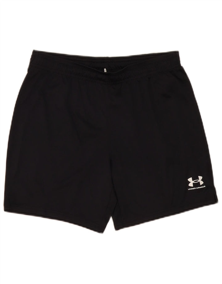 Under Armour Jungen Sportshorts 13-14 Jahre XL Schwarz Polyester