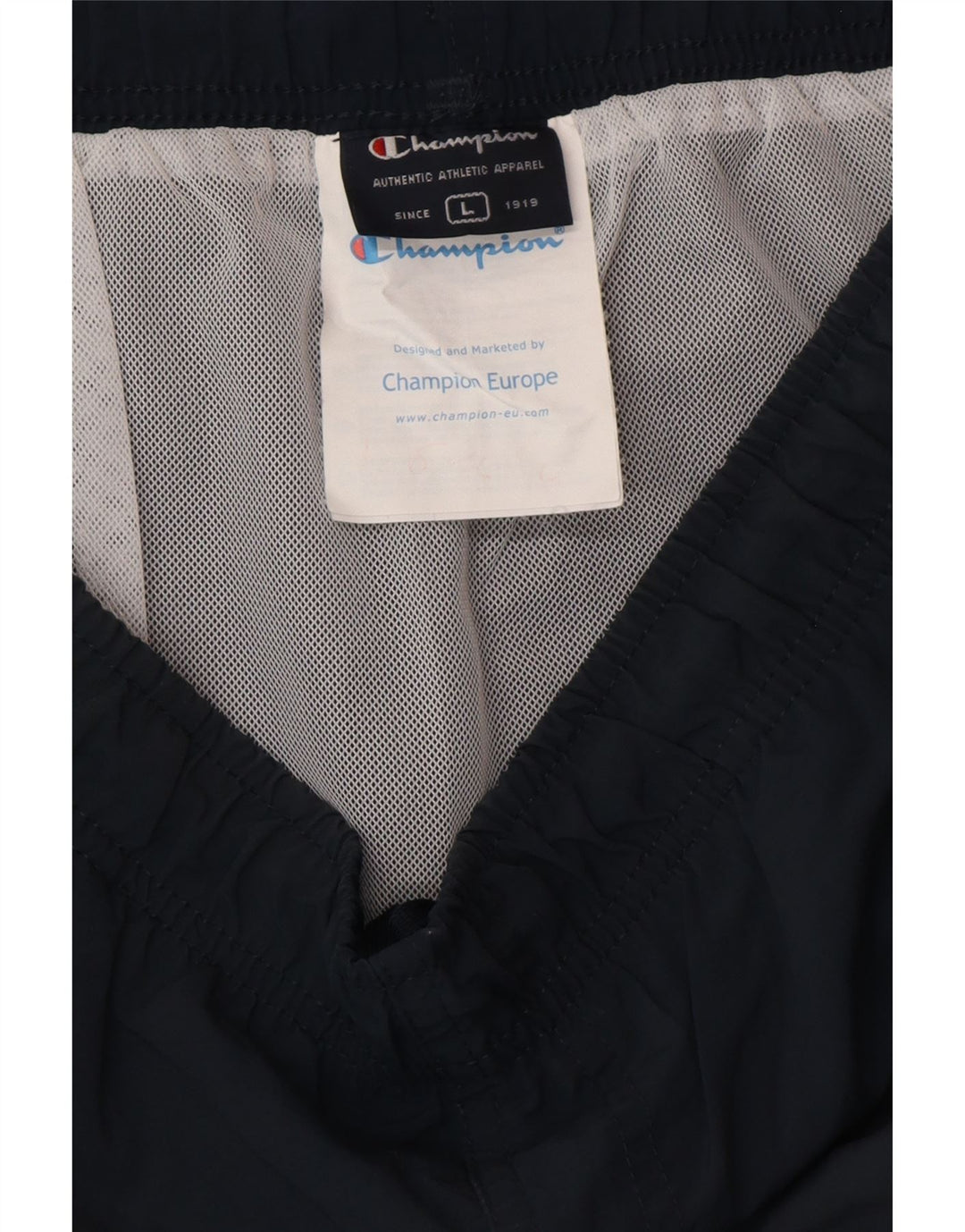 CHAMPION Herren-Sportshorts, groß, marineblaues Polyester